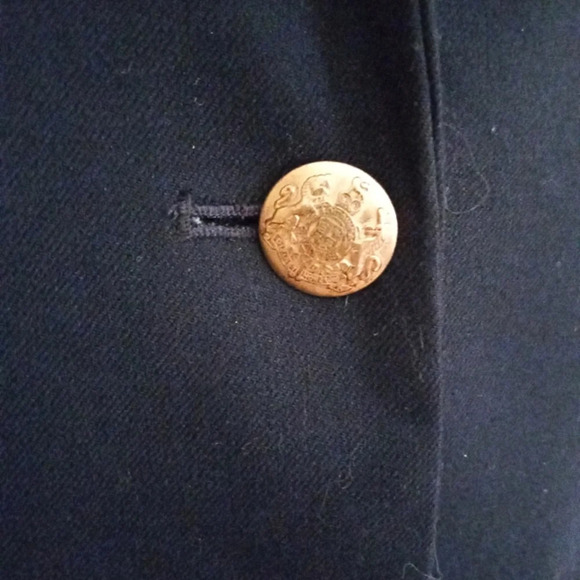 J. Crew Navy Blue Wool Blend School Boy Single Breasted Blazer Size 2 - Picture 10 of 10